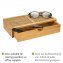 Badbox Mod. Allegre mit Schublade, aus Bambus und Rattan - 4