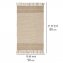 Badematte Mod. Pica, 70 % Jute-Anteil - 4