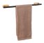 Turbo-Loc® Badetuchstange Uno Mod. Orea Bamboo, 60 cm, Befestigen ohne bohren - 4