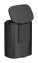 Wand-Kosmetikeimer Mod. Sare Schwarz 5 L, Easy Close Absenkautomatik - 4