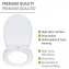 WC-Sitz Mod. Pretty mit Hochglanz-Oberfläche, aus bruchstabilem Thermoplast - 4