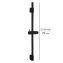 Duschstange Mod. Classic Schwarz 70 cm, 70 cm - 4
