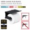 Toilettenpapierhalter mit Ablage Classic Plus Black, mit hochwertigem Rostschutz - 4