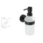 Seifenspender Mod. Bosio Edelstahl Black matt, Fassungsvermögen ca. 200 ml - 4