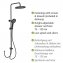 Duschsystem Softwater Schwarz, einfacher Anschluss an bestehende Armatur oder Wandanschlussbogen - 4