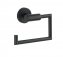 Toilettenpapierhalter Mod. Bosio Edelstahl Black matt ohne Deckel, rostfrei - 4