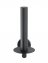 Toilettenpapier-Ersatzrollenhalter Mod. Bosio Black, rostfrei - 4