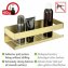 Turbo-Loc® Wandablage Mod. Genova Gold Matt, Befestigen ohne Bohren - 4