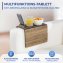 Multifunktions-Sofa-Tablett, mit Smartphone- und Tablethalterung - 4