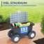 Garten- und Hobbywagen XXL, komfortable Sitzhöhe - 4