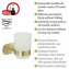 Turbo-Loc® Zahnputzbecher Mod. Orea Uno Gold Matt, Befestigen ohne bohren - 4