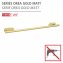 Turbo-Loc® Badetuchstange Uno Mod. Orea Gold, 60 cm, Befestigen ohne bohren - 4