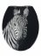 WC-Sitz Duroplast Mod. Zebra , Externe Easy-Close Absenkautomatik - 4