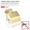 Turbo-Loc® Toilettenpapierhalter mit Deckel Mod. Orea Gold Matt, Befestigen ohne bohren - 4