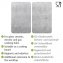 Glasabdeckplatten Universal Mod. Beton, 2er-Set, für alle Herdarten - 4