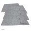 Platzset 4er Set  mit Bestecktasche Dunkelgrau Hellgrau - 4