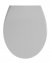 Premium WC-Sitz Mod. Samos Concrete Grey, aus antibakteriellem Duroplast - 4