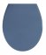 Premium WC-Sitz Mod. Samos Slate Blue, aus antibakteriellem Duroplast - 4