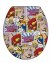Premium WC-Sitz Mod. Pop-Art, aus antibakteriellem Duroplast - 4