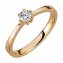 Ring Gold 750 mit natürlichem Brillant 0,25ct. - 4