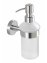 Seifenspender Mod. Bosio Edelstahl matt, Fassungsvermögen ca. 200 ml - 4