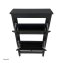 Schuhschrank Hayet Schwarz - 4