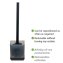 Vacuum-Loc® WC-Garnitur Mod. Quadro Schwarz, Befestigen ohne Bohren - 4