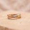 Ring Gold 333 dreifarbig - 4