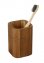 Bad-Accessoire Set Mod. Serro, 2-teilig, aus stabilem Bambus - 4