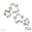 Ausstechformen-Set, Edelstahl, 4-teilig Lets Make - 4