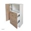 Küchenschrank Weiß Artisaneiche Blanca L - 4
