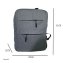 Kompakter Rucksack mit USB und Laptopfach Alltag, Schule, Uni oder Büro - 4