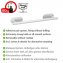 Turbo-Loc® Badetuchstange Uno Mod. Orea White matt, 40 cm, aus rostfreiem Edelstahl - 4