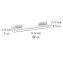 Turbo-Loc® Badetuchstange Uno Mod. Orea White matt, 40 cm, aus rostfreiem Edelstahl - 4