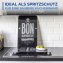 Glasabdeckplatten Universal Mod. Bon Appetit, 2er Set, aus schlagfestem Sicherheitsglas - 4