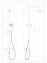 Duschsystem Mod. Young Eco mit Thermostat-Armatur Schwarz, inkl. 2 Watersaving Regulatoren - 4