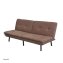 Sofa mit verstellbaren Armlehnen Braun - 4
