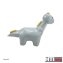 Hocker für Kinder Tiermotiv Dino Langhals - 4