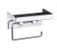 Toilettenpapierhalter 2 in 1 Edelstahl, rostfrei - 4