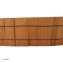 Beetumrandung Holz halbrund braun - 4