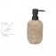 Bad-Accessoire Set Mod. Florio, 3-teilig, aus Keramik in Holz-Optik - 4