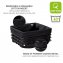 Brotkorb Premium Mod. Square, mit herausnehmbarer, waschbarer Baumwolleinlage - 4