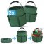 Universal Garten Caddy 16 l, Grün, 2er Set, mit 6 Außentaschen für Gartenwerkzeug - 4