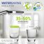Duschkopf Mod. Water Saving, 12 cm, chrom, ABS, weiß, 3 Funktionen, wassersparend - 4