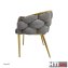 Stuhl Alsen Gold Grau - 4