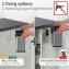 Abfallsammler Mod. Colin 3L, silber matt/schwarz, Edelstahl/Kunststoff, mit Anti-Fingerprint-Finish - 4