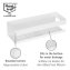 Turbo-Loc® Wandablage Mod. Genova White matt, Befestigen ohne Bohren mit Spezial-Klebepad - 4