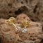 Ohrringe Gold 585 mit 2 natürlichen Brillanten zus. 0,25ct. - 4