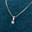 Halskette Gold 585 mit natürlichem Brillant 0,10ct. - 4