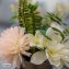 Kunstblume weiße Jasmin in Vase Leilani - 4
